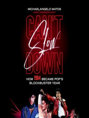 cover image of Can't Slow Down